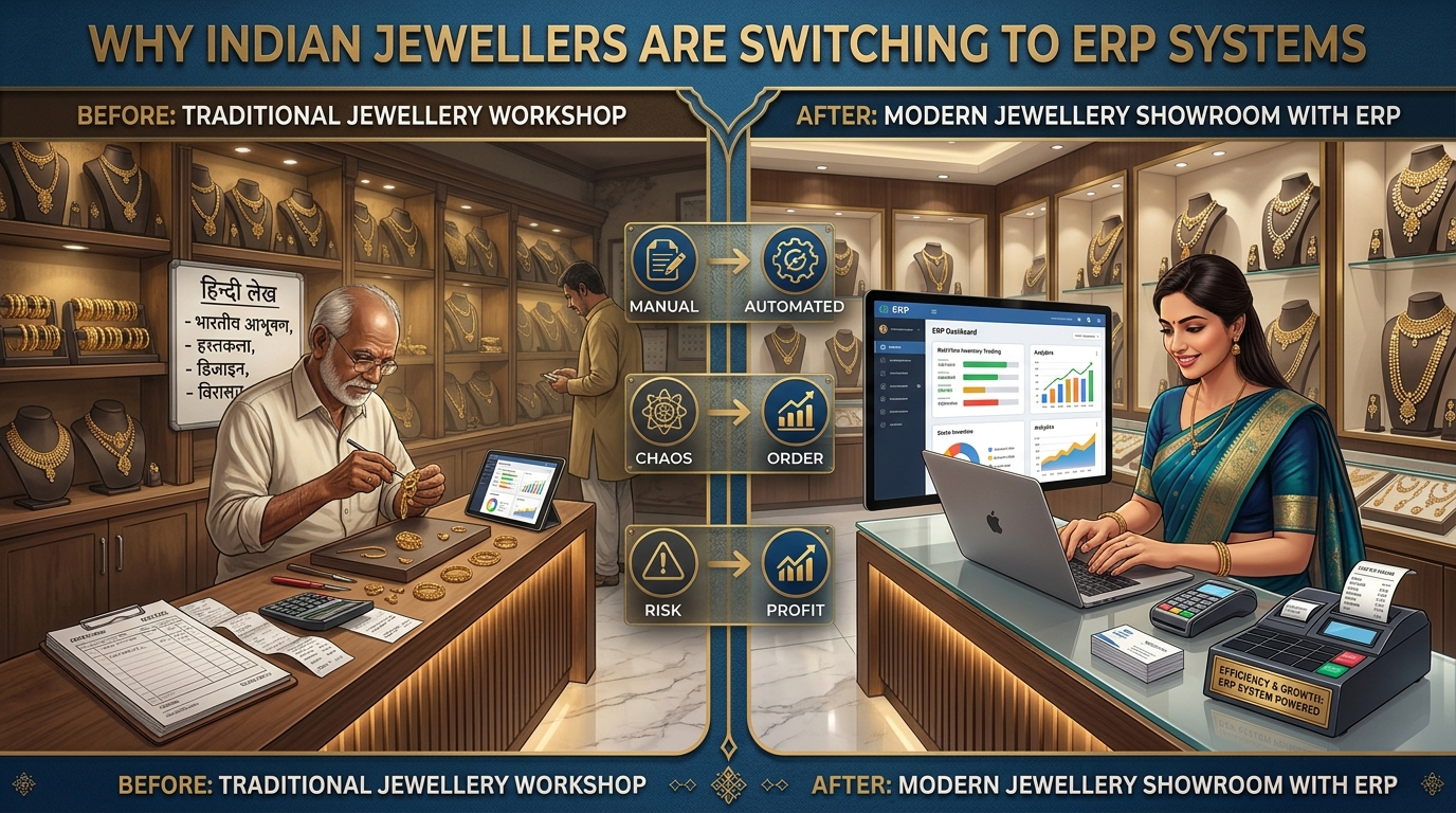 Why Indian Jewellers Are Switching to ERP Systems