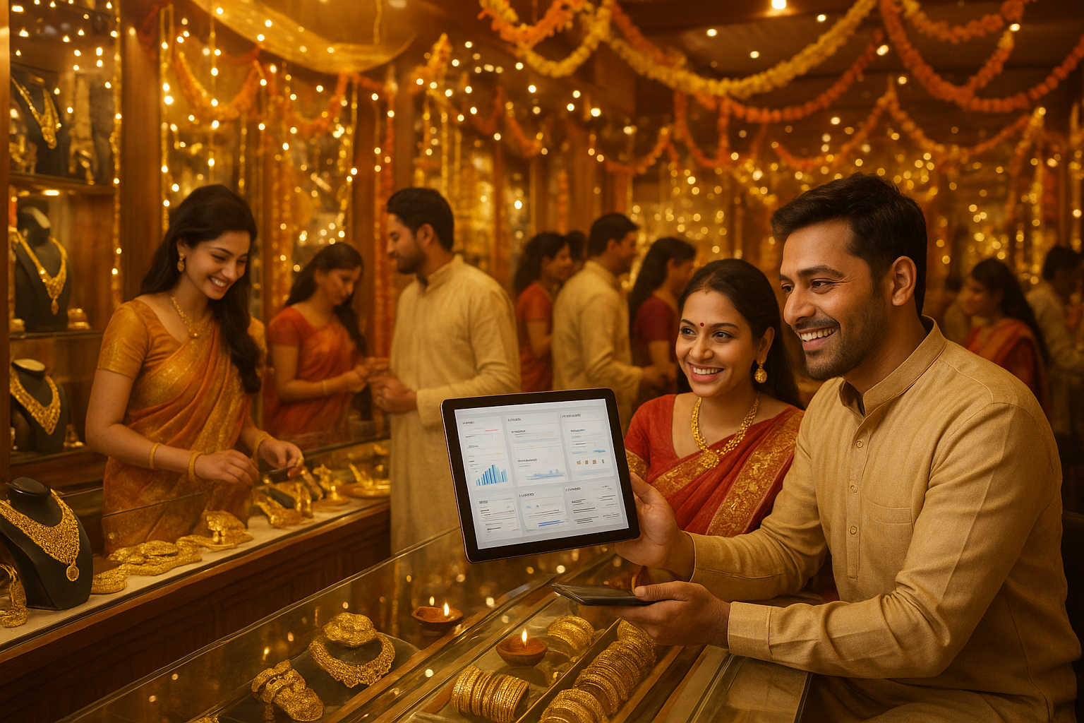 Onset of the Golden Season: How Jewellery ERP Software Manages Festive-Wedding Demand