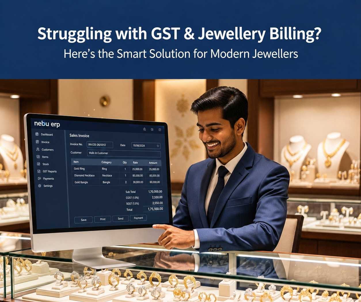 Struggling with GST & Jewellery Billing? Here's the Smart Solution for Modern Jewellers